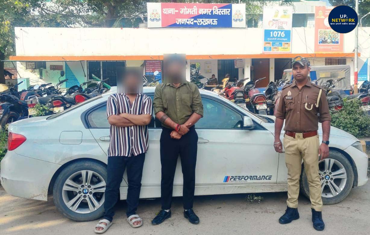 लखनऊ में स्टंटबाजों पर पुलिस की कड़ी कार्रवाई, महानगर थाना क्षेत्र में सड़कों पर पैदल मार्च