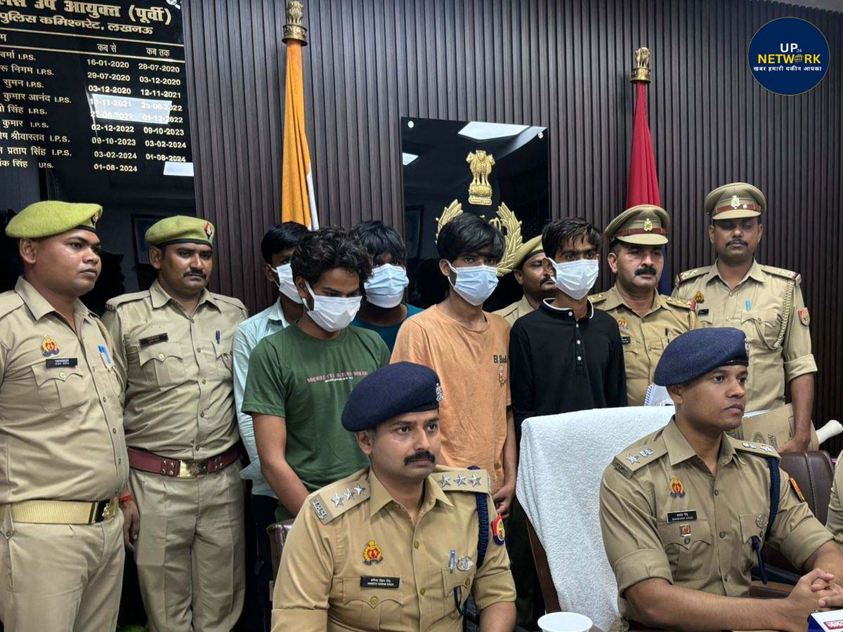 लखनऊ: नारियल पानी विक्रेता मनोज की हत्या का खुलासा, इंदिरानगर पुलिस ने 5 आरोपियों को किया गिरफ्तार