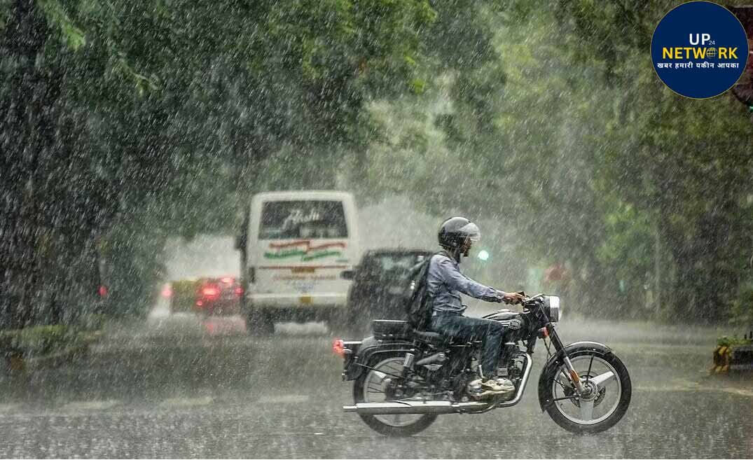 लखनऊ में बारिश से गर्मी से राहत, फर्रुखाबाद के 100 गांव डूबे; 17 जिलों में बाढ़ अलर्ट जारी