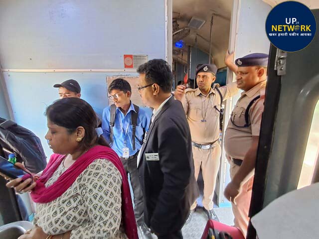 रेलवे चेकिंग: 126 बिना टिकट यात्री पकड़े, 65,730 रुपये जुर्माना
