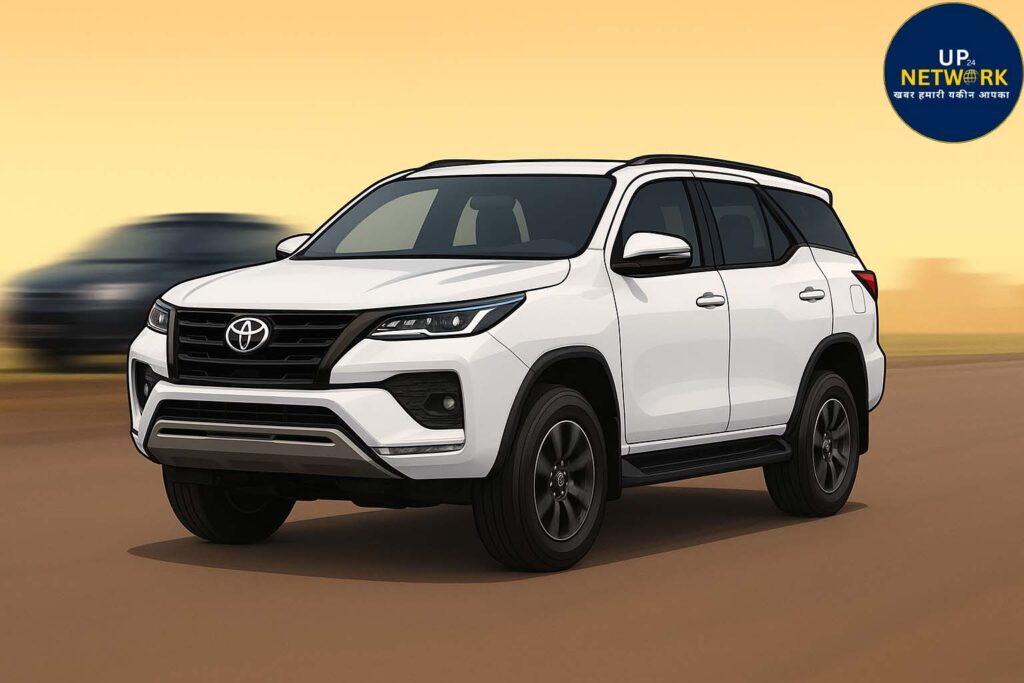 लखनऊ में बदमाशों द्वारा फॉरच्यूनर कार लूट की घटना