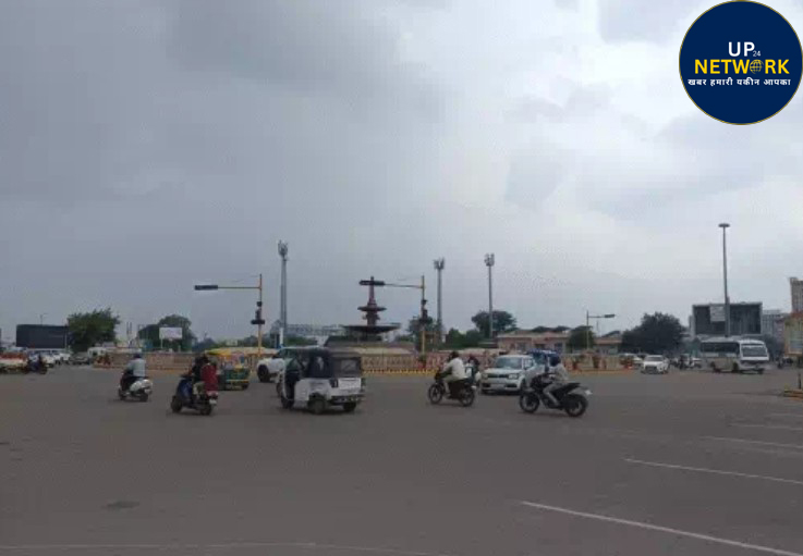 लखनऊ में भारी बारिश का अलर्ट: गर्मी और बादल के साथ