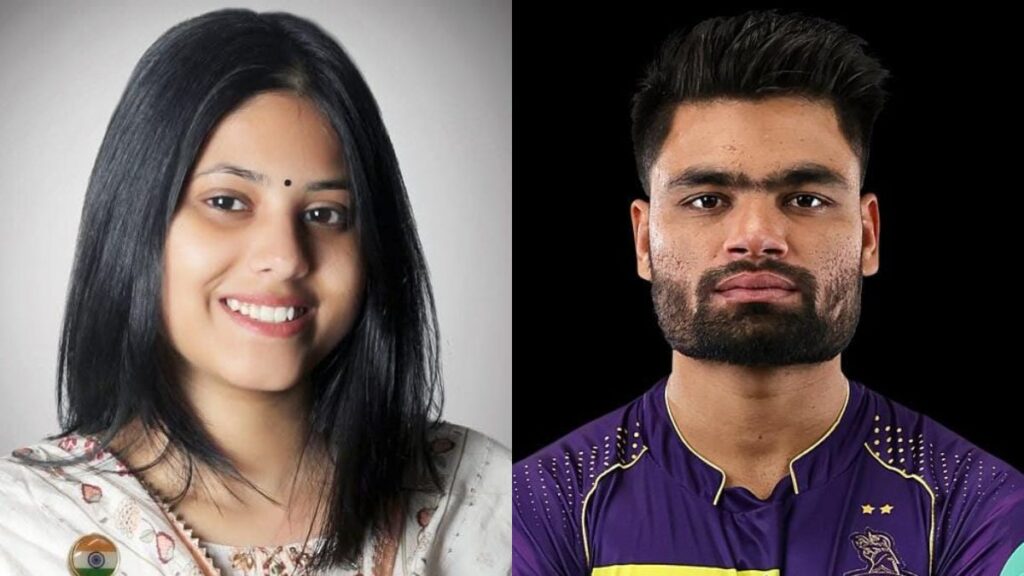 लखनऊ में रिंकू सिंह का फ्लाइंग किस