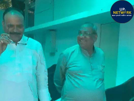 लखनऊ: संजय निषाद ने डिप्टी सीएम ब्रजेश पाठक से की मुलाकात