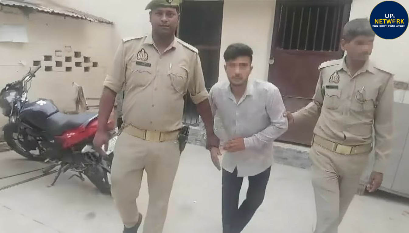 भगवान राम पर बयान देने वाले अनस पठान पर बरेली पुलिस की कार्रवाई।