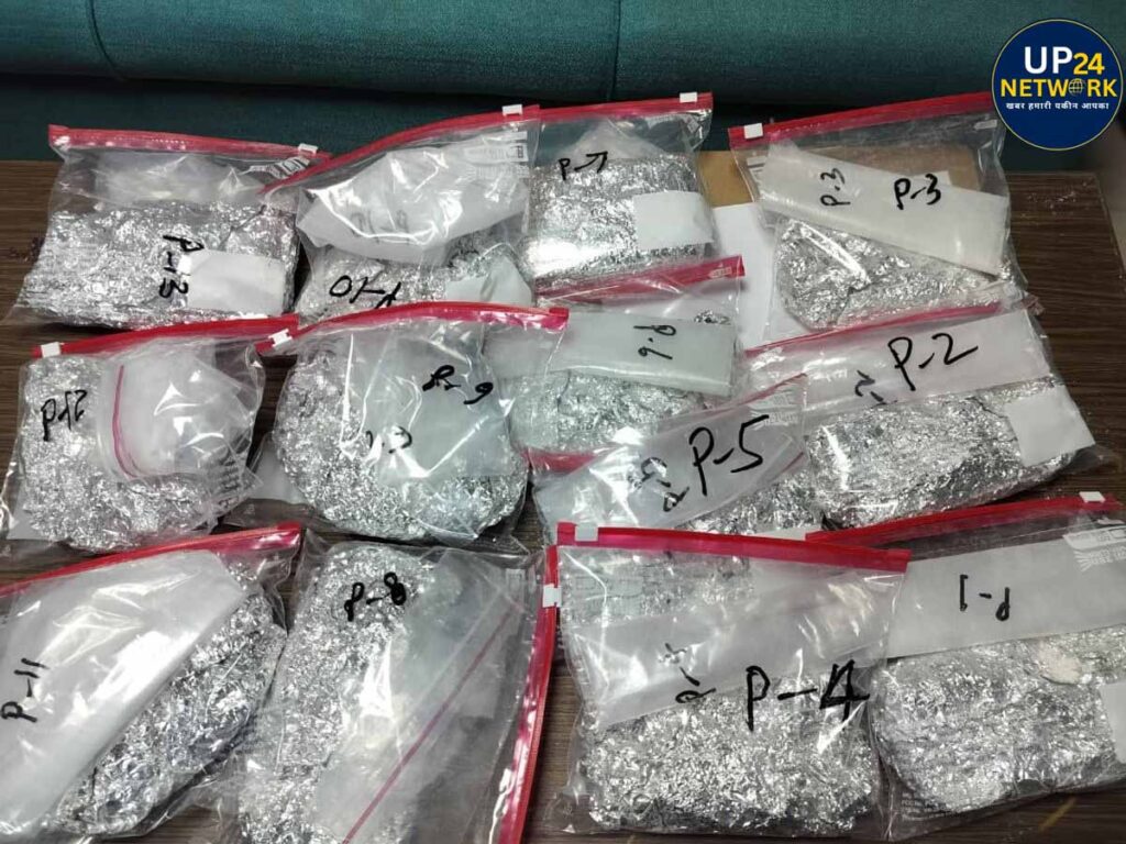 चारबाग में DRI छापा: 21.77 करोड़ की हेरोइन जब्त