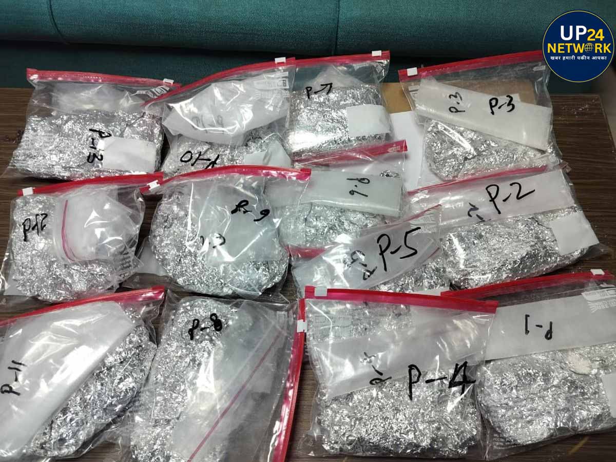 चारबाग में DRI छापा: 21.77 करोड़ की हेरोइन जब्त