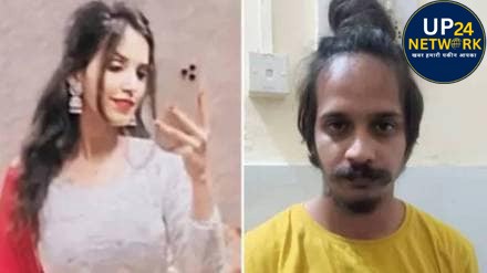 मेरठ में ‘कातिल मुस्कान’ के घर पर लगा बिकाऊ पोस्टर