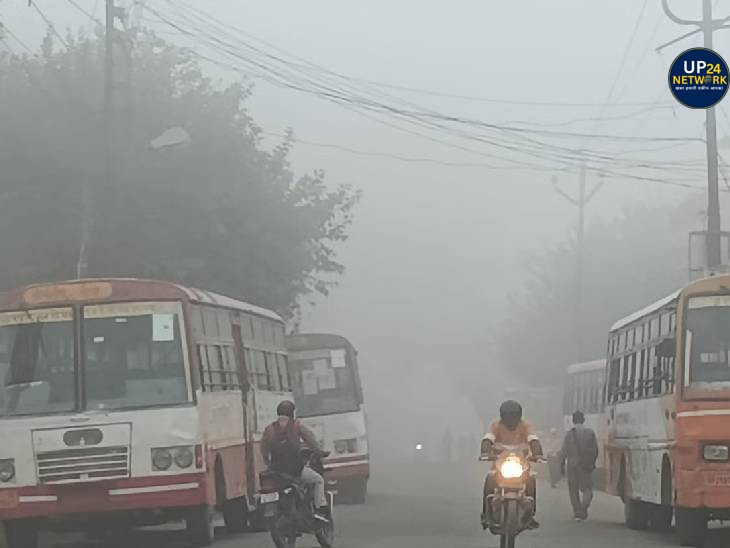 लखनऊ Cold Day: 5.8°C पारा, स्कूलों में छुट्टी