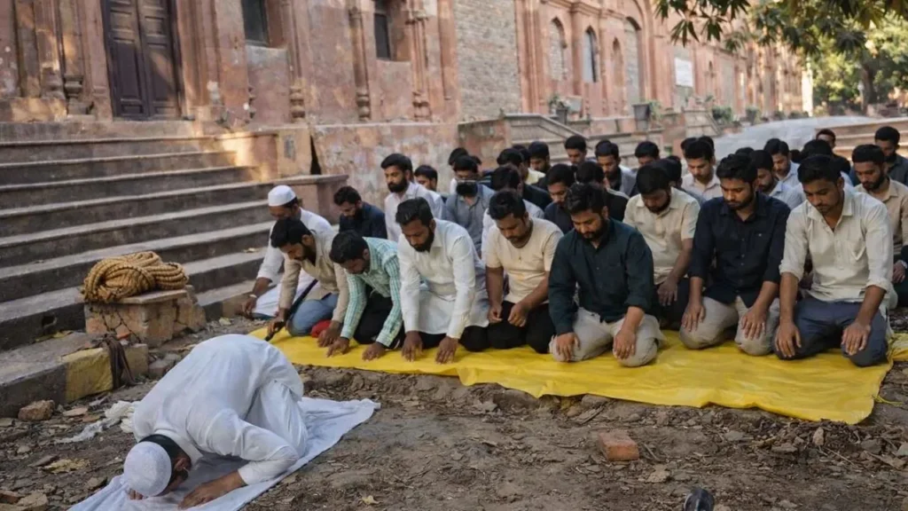 लखनऊ यूनिवर्सिटी नमाज विवाद: 13 छात्रों को नोटिस