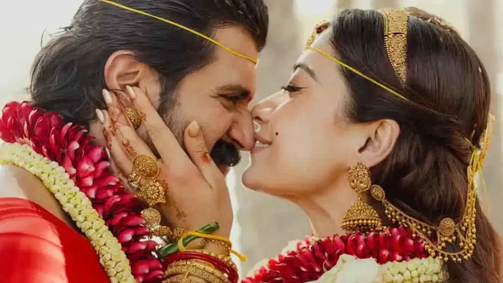 Rashmika Mandanna के पल्लू पर Vijay के लिए खास मैसेज