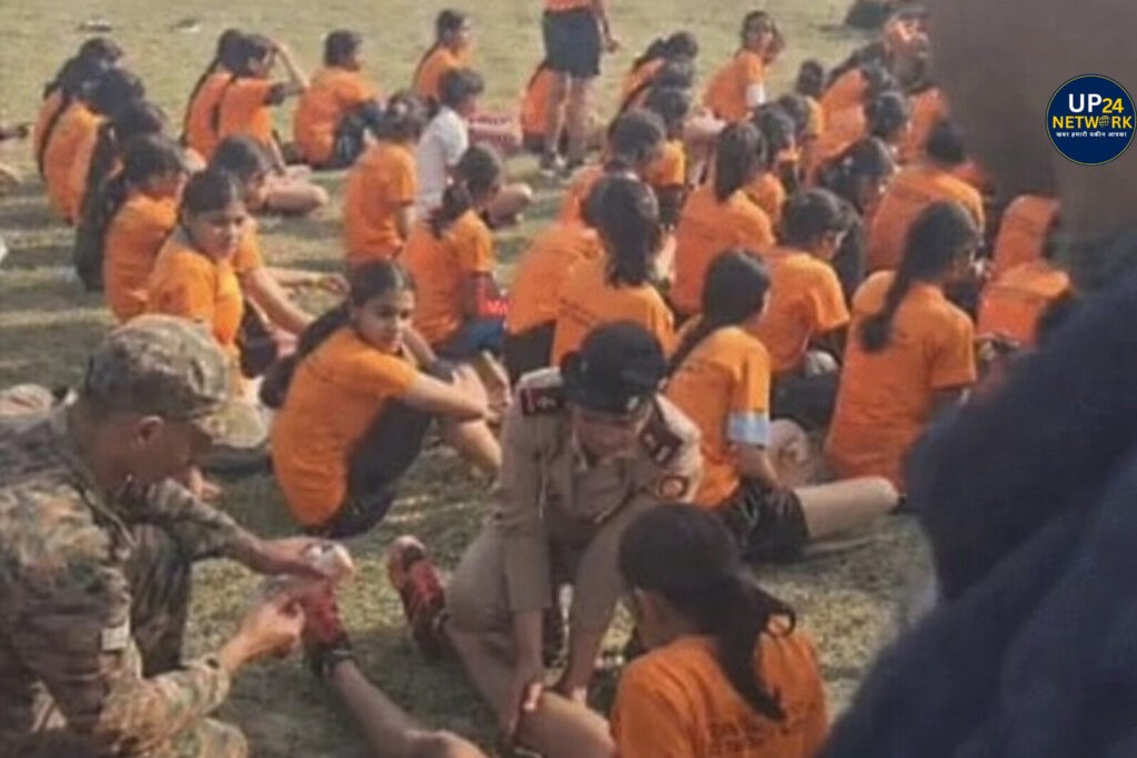 लखनऊ अग्निवीर भर्ती: दौड़ में 3 लड़कियां बेहोश, 1000 अभ्यर्थी शामिल