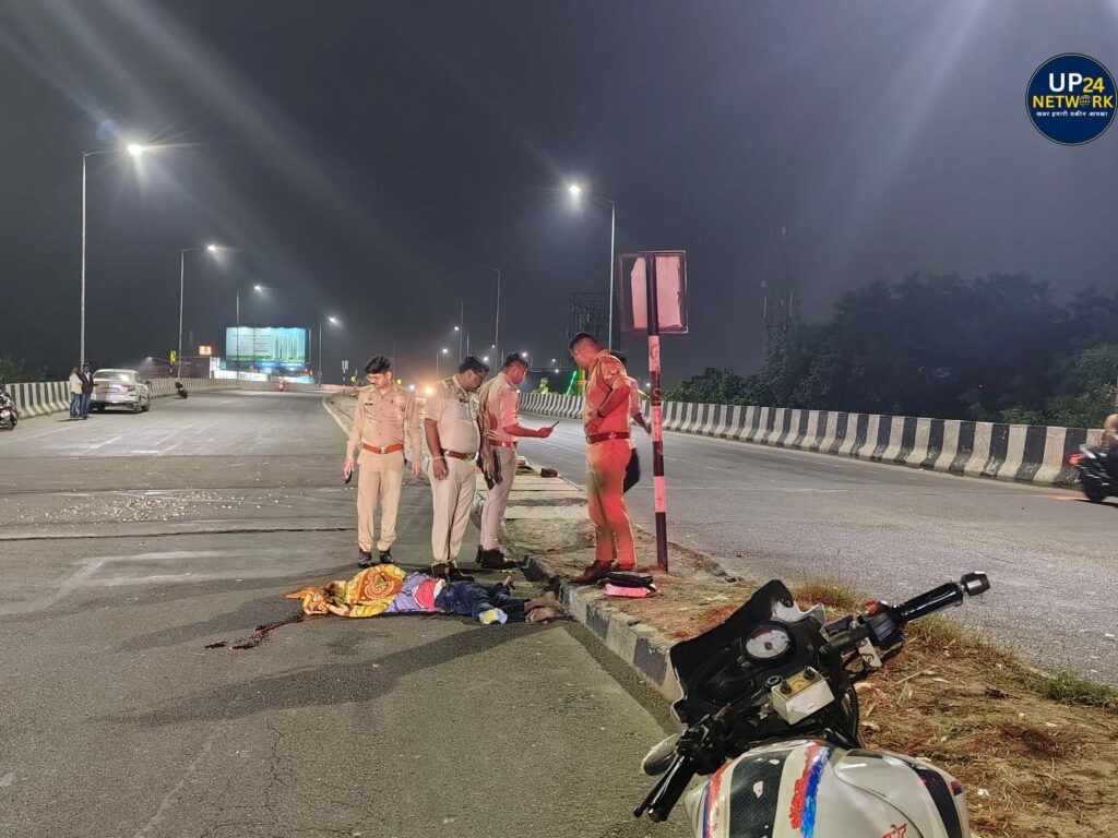 Lucknow: सो रहे मजदूर पर चढ़ी बोलेरो, हेल्थ डिपार्टमेंट की गाड़ी से हादसा