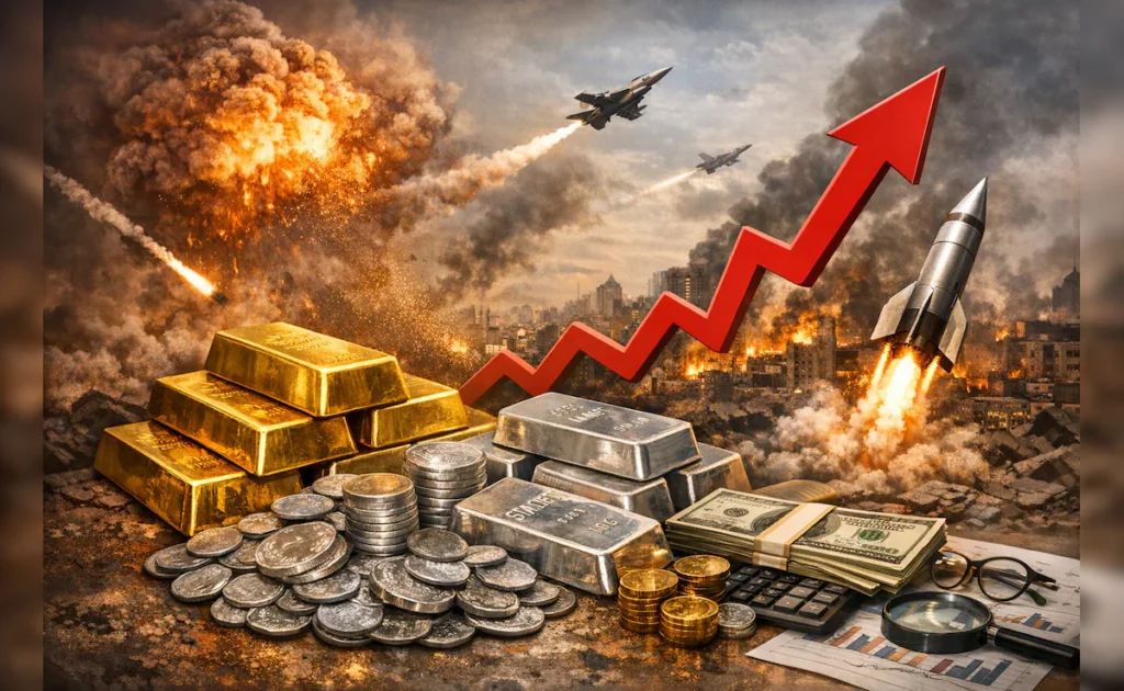 Iran Attack Impact: Gold-Silver में तेजी, Export पर दबाव