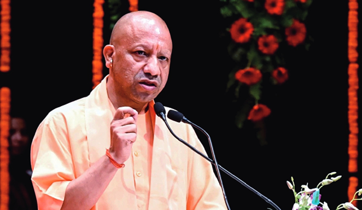 cm yogi attends rss closed door meeting in ghaziabad 2026 03 06