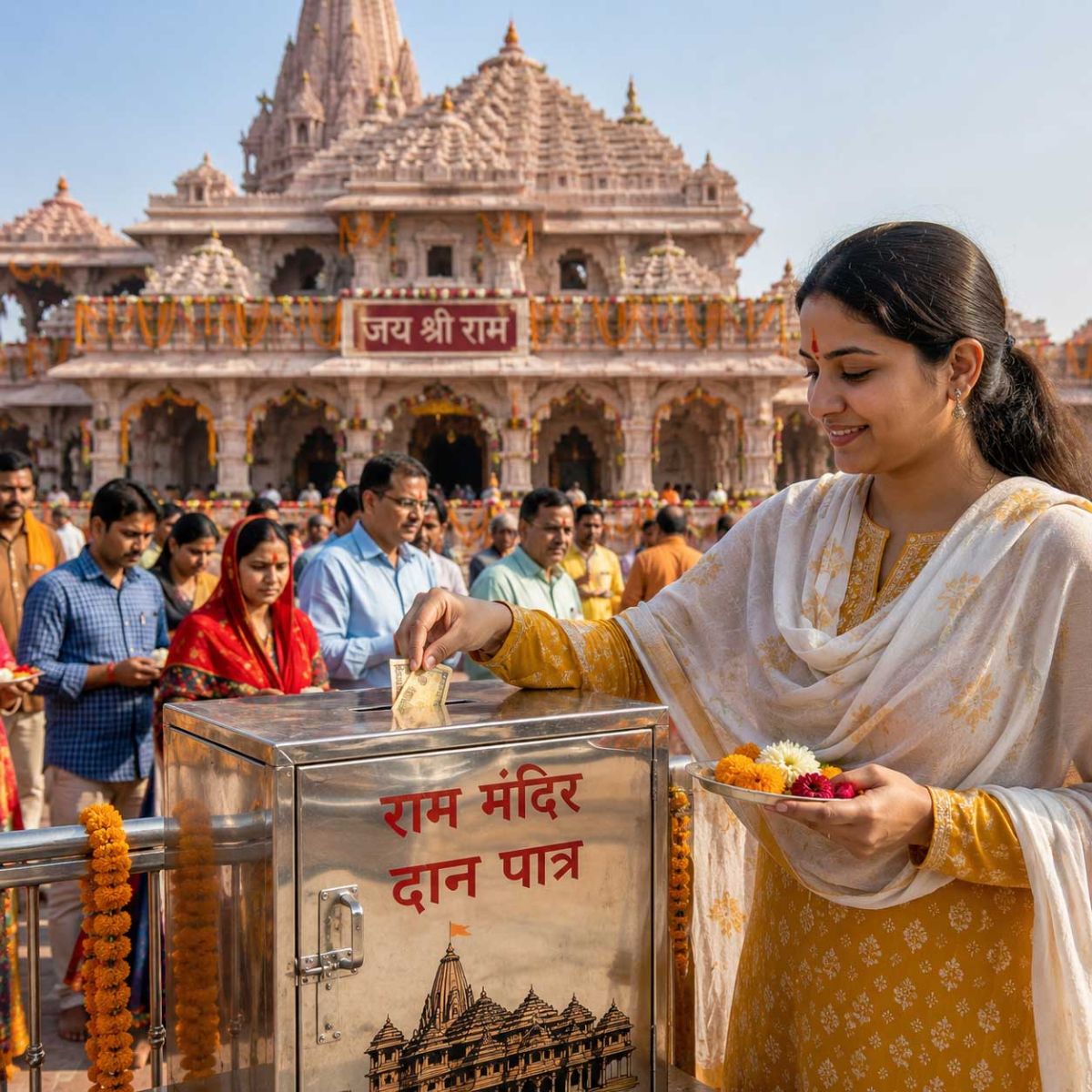 अयोध्या राम मंदिर में दान गबन मामले की जांच