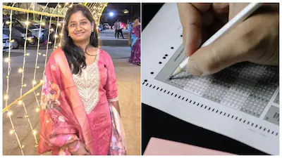 NEET परीक्षा की तैयारी कर रहे छात्र की प्रतीकात्मक तस्वीर