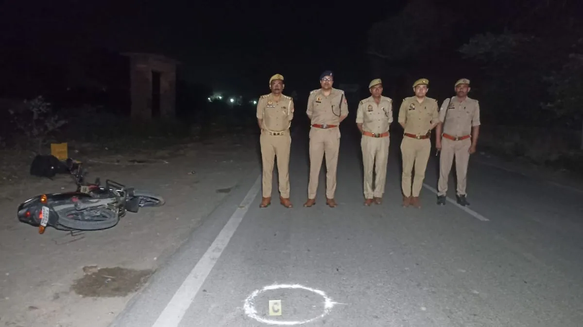 पुलिस मुठभेड़ के बाद गिरफ्तार किया गया हिस्ट्रीशीटर बदमाश