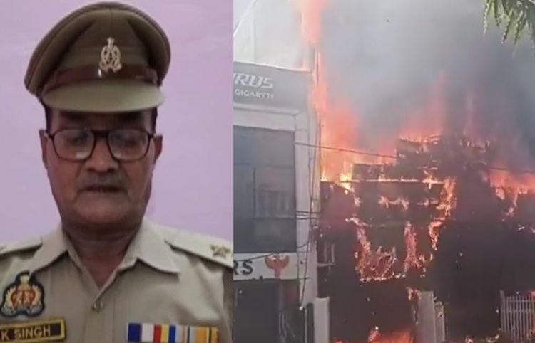 लखनऊ अग्निकांड के बाद निलंबित FSSO कमलेंद्र कुमार सिंह