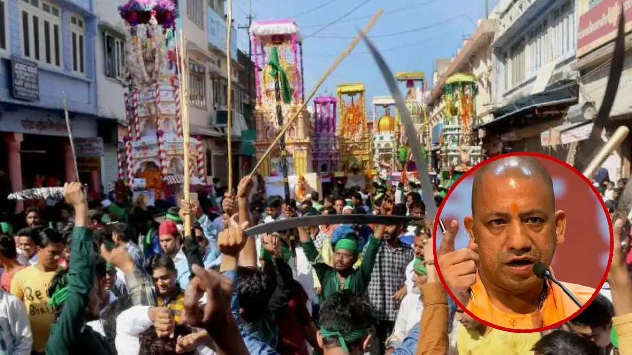 मोहर्रम की तैयारियों को लेकर अधिकारियों को निर्देश देते मुख्यमंत्री योगी आदित्यनाथ