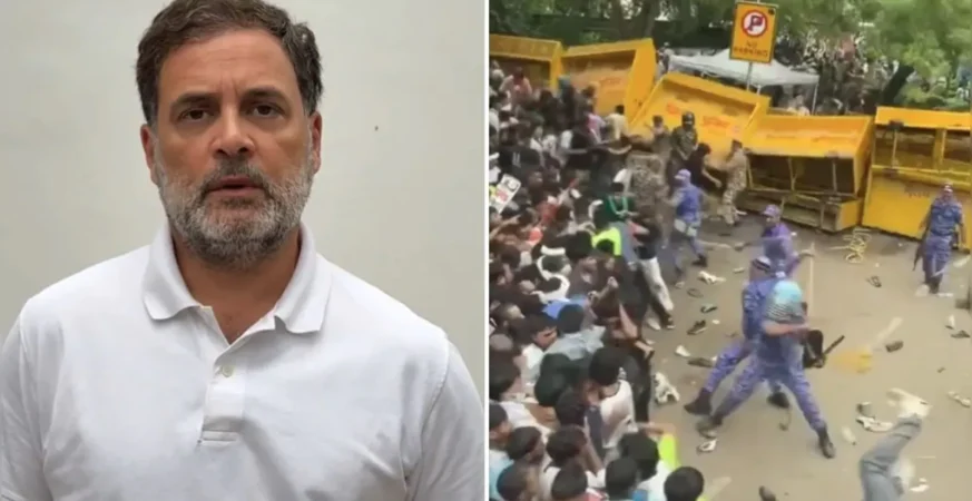 घायल छात्रों से मिले राहुल गांधी, पूछा- ‘प्रधानमंत्री चुप क्यों हैं?’; पुलिस कार्रवाई पर मांगा जवाब 5 Rahul Gandhi meets students injured during CJP Parliament march at RML Hospital