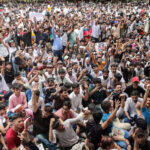 दिल्ली में अखिलेश यादव की हिरासत के बाद यूपी में सपा का उग्र विरोध, मैनपुरी समेत कई शहरों में प्रदर्शन