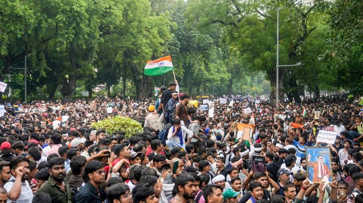 जंतर-मंतर पर दोबारा जुटे CJP प्रदर्शनकारी