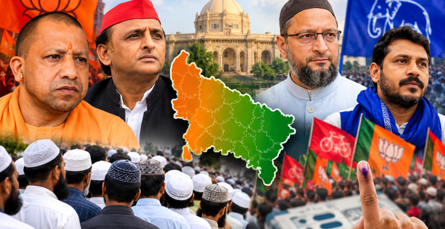 यूपी में 2027 की सियासी बिसात: मुस्लिम मतदाता, PDA और सॉफ्ट हिंदुत्व के बीच दलों की चुनौती 5 #UPElection2027 #UPPolitics #PDA #SamajwadiParty #BJP #AIMIM #AzadSamajParty #UttarPradesh,#यूपीचुनाव2027 #उत्तरप्रदेशराजनीति #PDA #समाजवादीपार्टी #भाजपा #AIMIM #आजादसमाजपार्टी #विधानसभाचुनाव,यूपी चुनाव 2027 में मुस्लिम वोट की भूमिका, उत्तर प्रदेश की मुस्लिम बहुल विधानसभा सीटें, PDA समीकरण क्या है, सपा की 2027 चुनावी रणनीति, यूपी में भाजपा के उपचुनाव नतीजे, ओवैसी की पार्टी यूपी चुनाव 2027, चंद्रशेखर आजाद उत्तर प्रदेश राजनीति,UP Election 2027, Uttar Pradesh Assembly Election 2027, Muslim Voters in UP, PDA Politics, Soft Hindutva, Samajwadi Party, Akhilesh Yadav, BJP Uttar Pradesh, Asaduddin Owaisi, AIMIM UP, Chandrashekhar Azad, Azad Samaj Party, BSP Uttar Pradesh,यूपी चुनाव 2027, यूपी चुनाव 2027 मुस्लिम वोट, मुस्लिम बहुल सीटें उत्तर प्रदेश, PDA समीकरण, सॉफ्ट हिंदुत्व, समाजवादी पार्टी, अखिलेश यादव, भाजपा उत्तर प्रदेश, असदुद्दीन ओवैसी, AIMIM उत्तर प्रदेश, चंद्रशेखर आजाद, आजाद समाज पार्टी, बसपा उत्तर प्रदेश, यूपी विधानसभा चुनाव, उत्तर प्रदेश राजनीति,