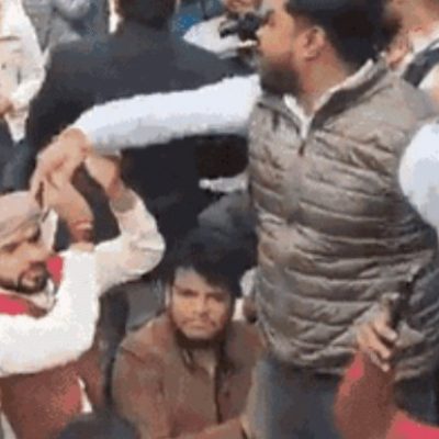 Lucknow University में UGC नियमों पर छात्र प्रदर्शन