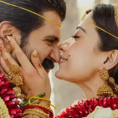 Rashmika Mandanna के पल्लू पर Vijay के लिए खास मैसेज