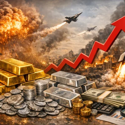 Iran Attack Impact: Gold-Silver में तेजी, Export पर दबाव