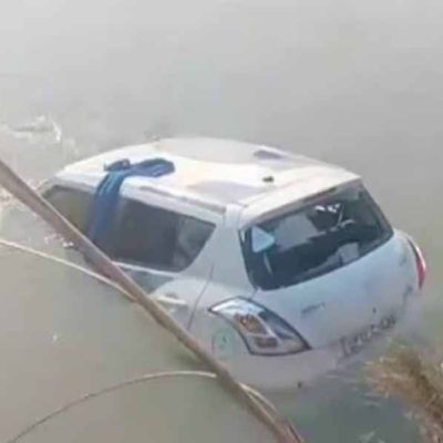 कानपुर: मुंडन से लौटते परिवार की कार नहर में गिरी, 3 की मौत