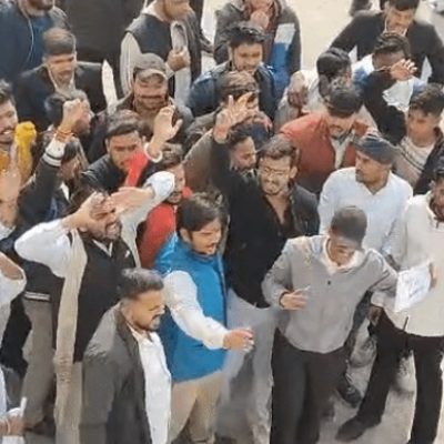 Lucknow: UGC के समर्थन में प्रदर्शन, छात्र हिरासत में