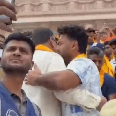 Ayodhya में Pant-Goenka मिले, LSG ने किए रामलला दर्शन