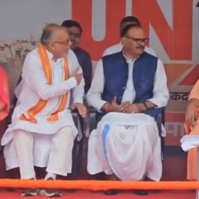 Run for Unity: CM योगी ने हरी झंडी दिखाई, मंत्री पर तंज
