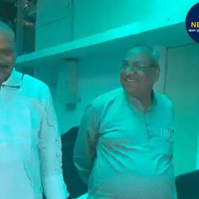 लखनऊ: संजय निषाद ने डिप्टी सीएम ब्रजेश पाठक से की मुलाकात