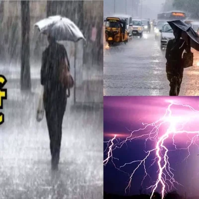 लखनऊ में तेज बारिश